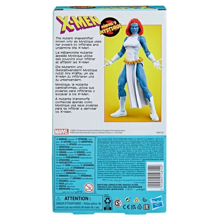 Marvel Legends X-Men: The Animated Series Mystique Exclusive Action Figure – Collectible Toy for Marvel Fans & Comic Book Enthusiasts – Perfect for Display, Gifts, and Cosplay Inspiration