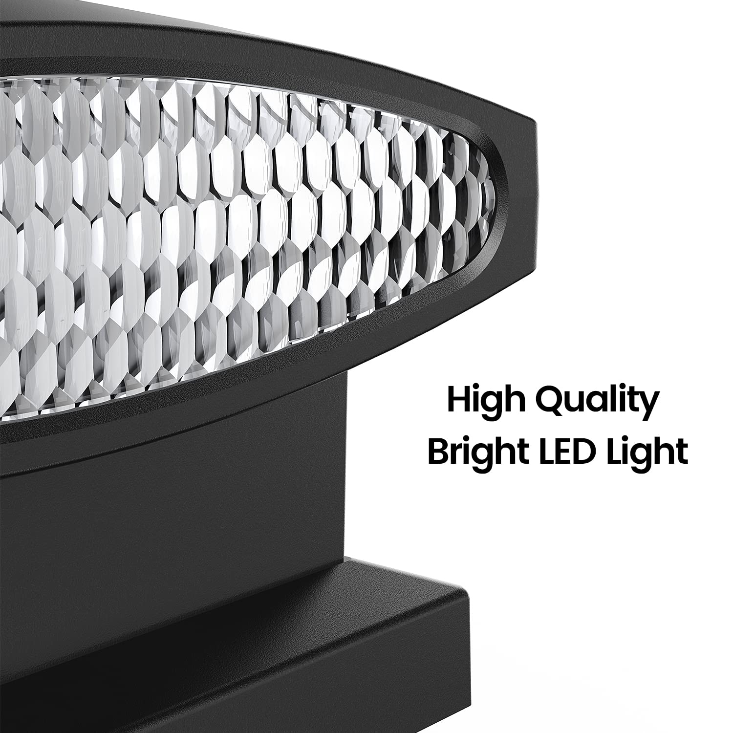 SIEDiNLAR 12 Pack Solar Post Cap Lights Outdoor - 24 LED Solar Powered Fence Deck Lights for 4x4 5x5 6x6 Wood Posts - 2 Modes (Warm White & Cool White) - Weatherproof Garden Patio Deck Lighting - Perfect for Backyard, Pathway, and Landscape Decoration