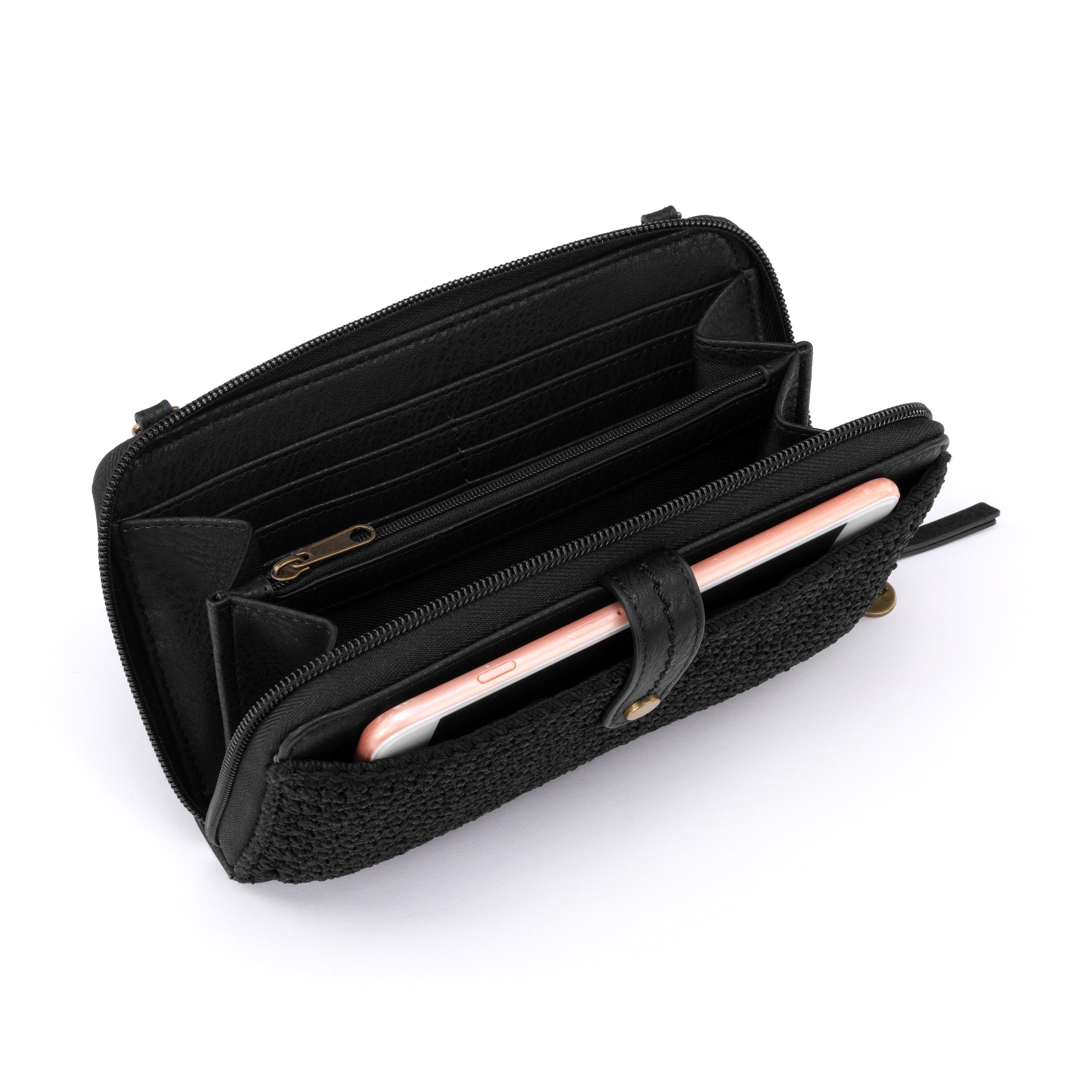 Iris Large Smartphone Crossbody Bag - Stylish & Secure Phone Pouch for Women - Perfect for Travel, Shopping, and Everyday Use