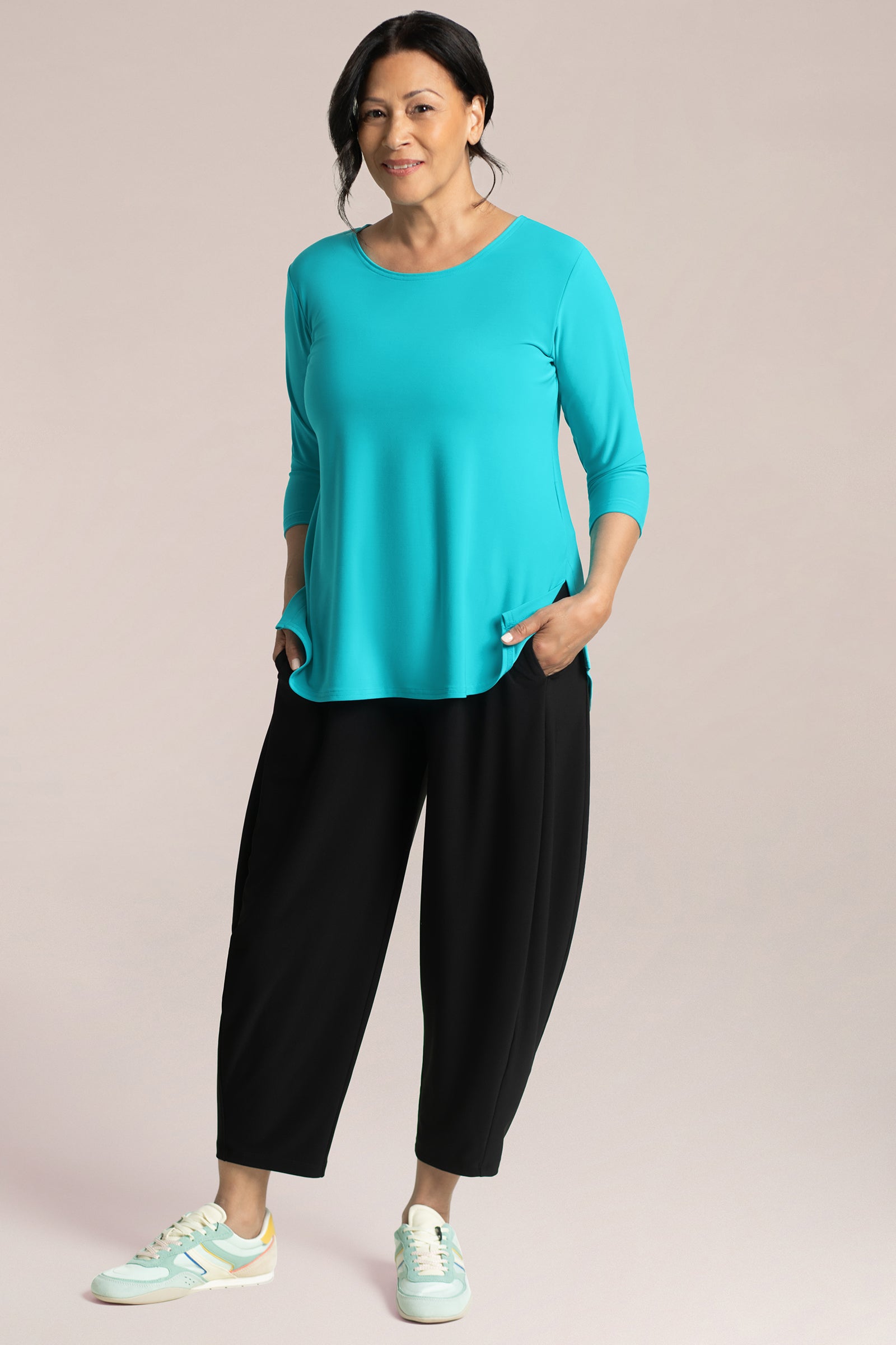 Go To Classic T Relax | Aqua - Comfortable & Stylish T-Shirt for Men & Women | Perfect for Casual Wear, Travel & Everyday Outfits