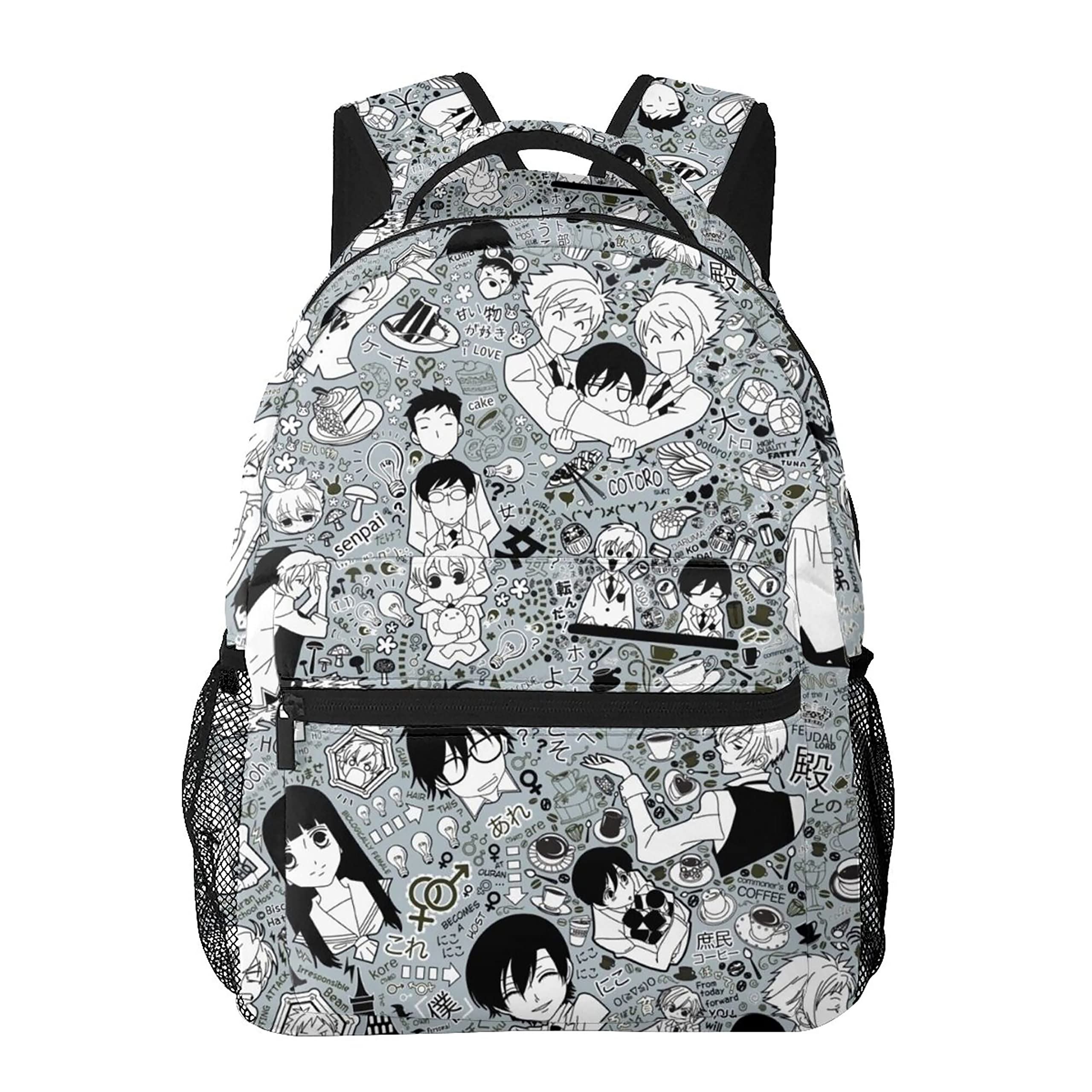 JAPYZEY Anime Manga Backpack - Waterproof Travel Backpack for Laptop & School - Durable 16 Inch Bookbag for College, Work & Cosplay | Perfect for Conventions, Commuting & Daily Use