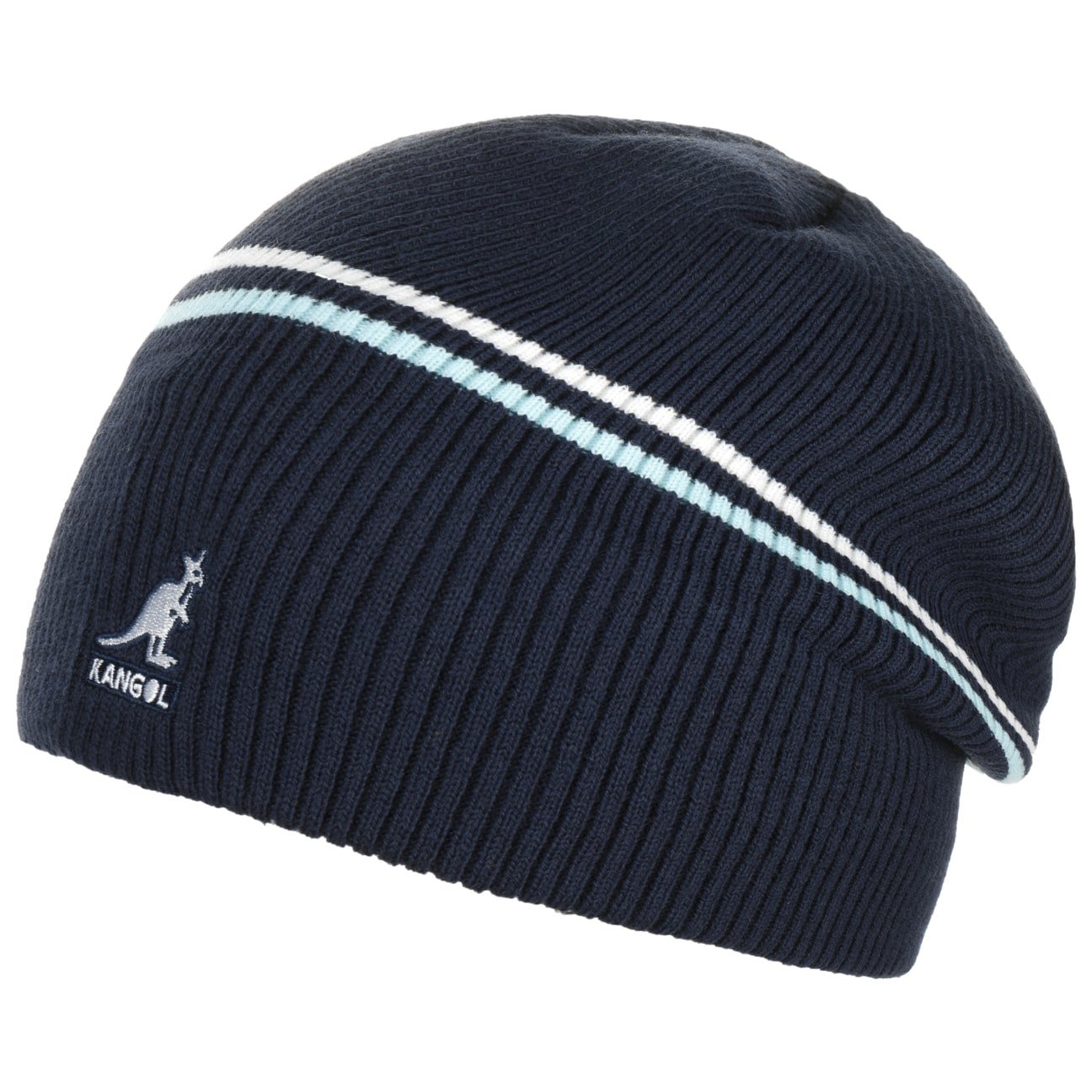 Kangol Service K Rib Short Beanie Hat - Warm Winter Knit Cap for Men & Women - Perfect for Skiing, Snowboarding & Outdoor Activities