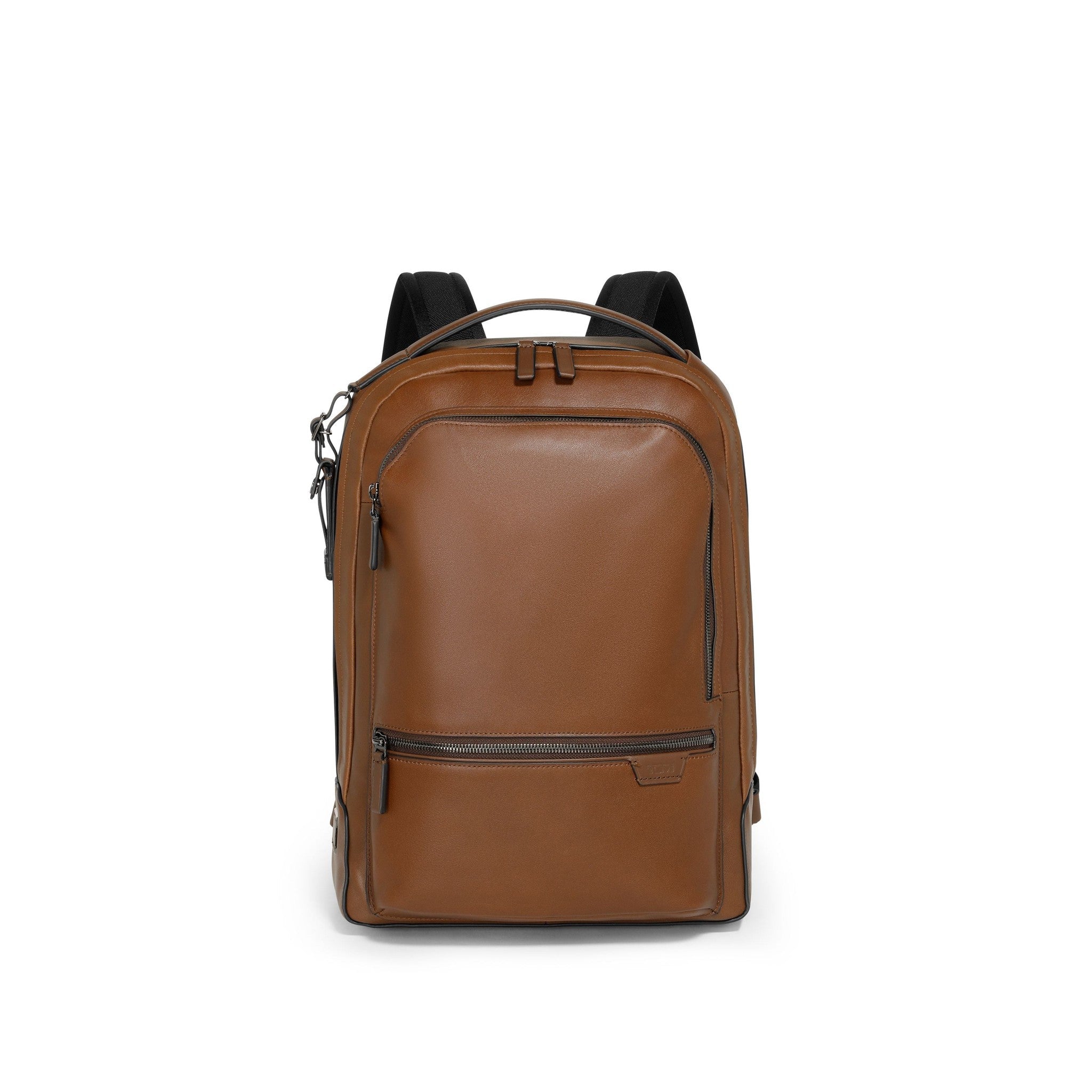 TUMI Harrison Bradner Genuine Leather Laptop Backpack for Men - Stylish Business Travel & Commuter Backpack with USB Charging Port