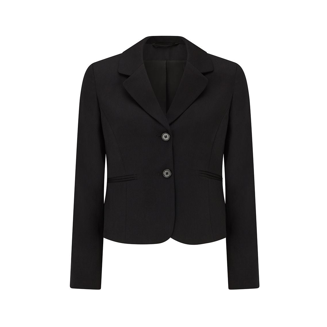 Isobelle Tailored Wool Jacket for Women - Classic Winter Coat with Notched Lapel & Button Closure | Perfect for Office, Business Meetings & Formal Occasions