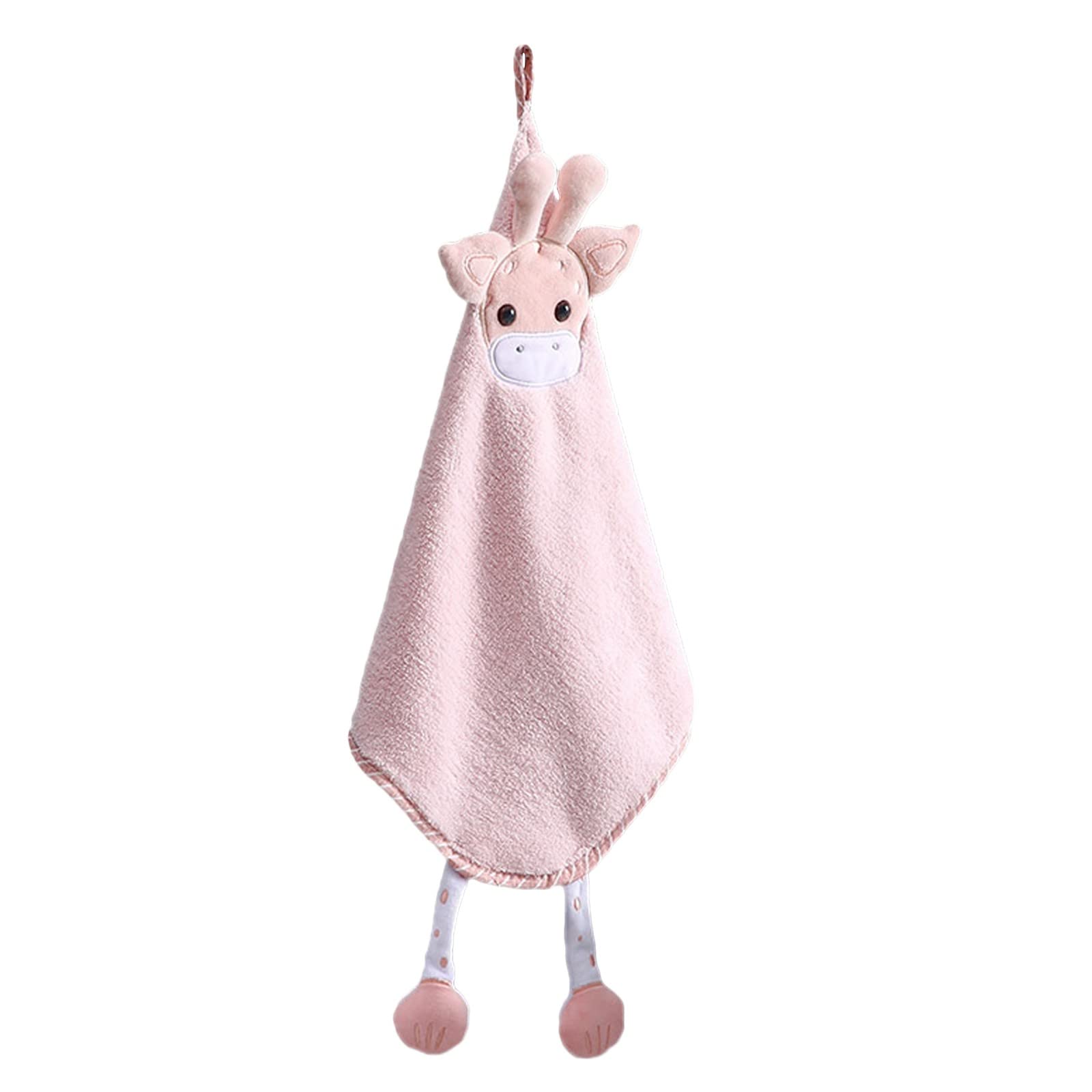 **Deer Print Absorbent Reusable Dish Towel – Easy to Clean, Dishwasher Safe – Kitchen & Bathroom Cleaning Cloth – Perfect for Thanksgiving & Everyday Use (Blue, One Size)**