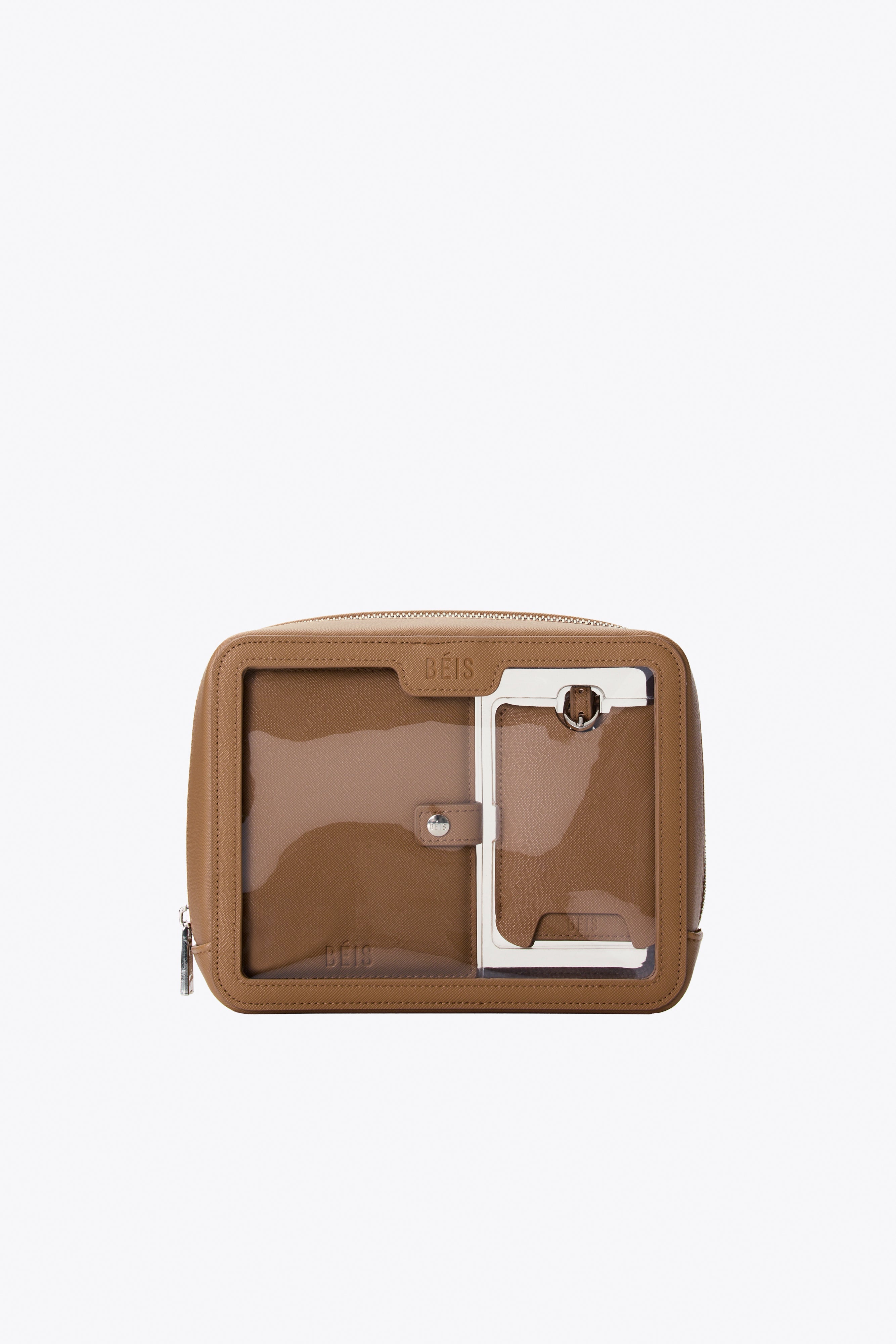 Premium Leather Passport Holder & Luggage Tag Set in Camel - Perfect for Travel, Business Trips & Vacation Accessories
