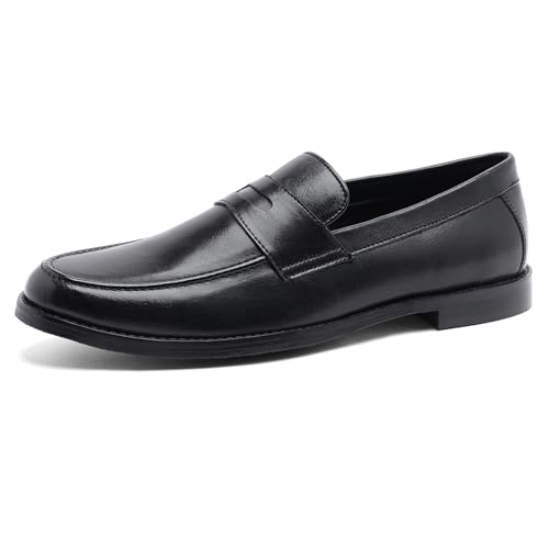 Black Full Grain Calfskin Leather