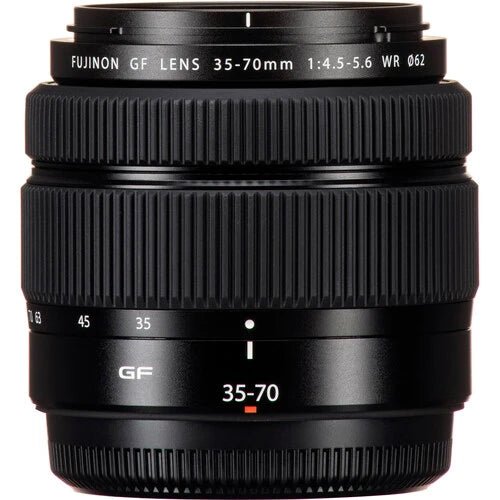 FUJIFILM GF 35-70mm f/4.5-5.6 WR Lens for GFX Cameras - Professional Medium Format Zoom Lens for Portrait, Landscape & Travel Photography