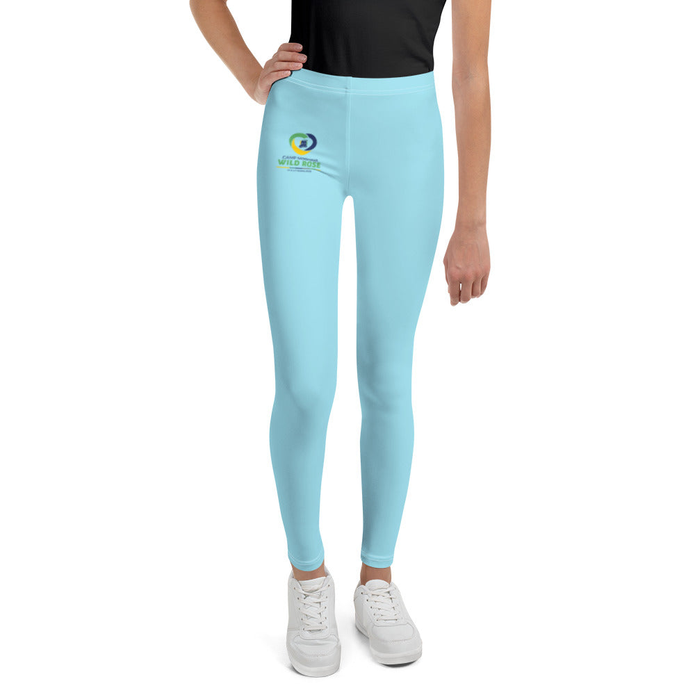 Wild Rose Youth Leggings for Women - Soft High Waisted Workout Leggings with Stretchy Comfort - Perfect for Yoga, Running & Gym