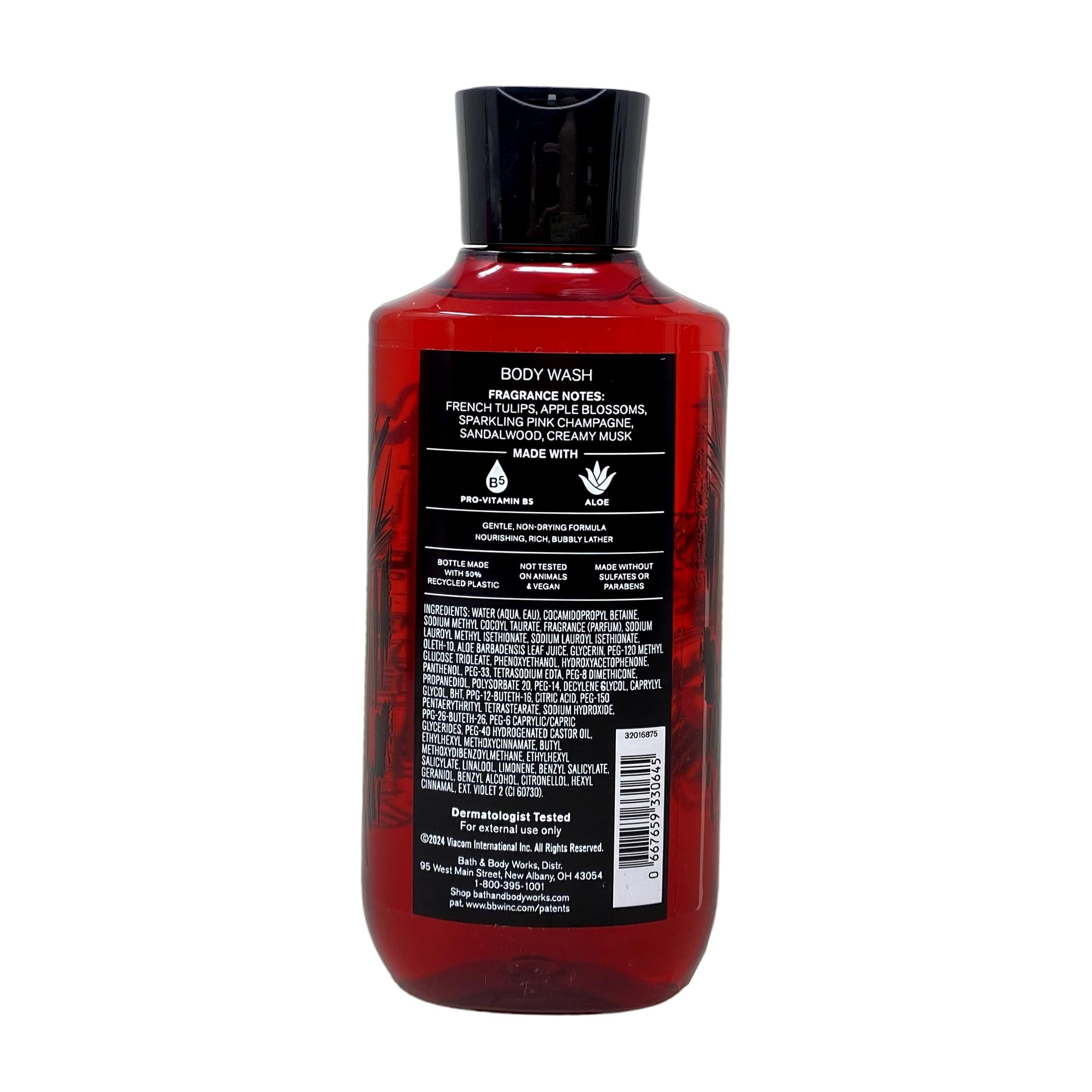 Paris Amour Body Cream & Body Wash Gift Set - Full Size Moisturizing & Hydrating Skincare Duo for Women | Perfect for Spa Day, Relaxation & Self-Care Gifts