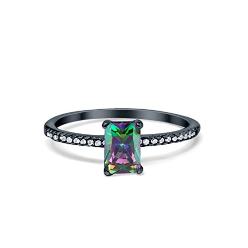 Black Tone, Simulated Rainbow CZ