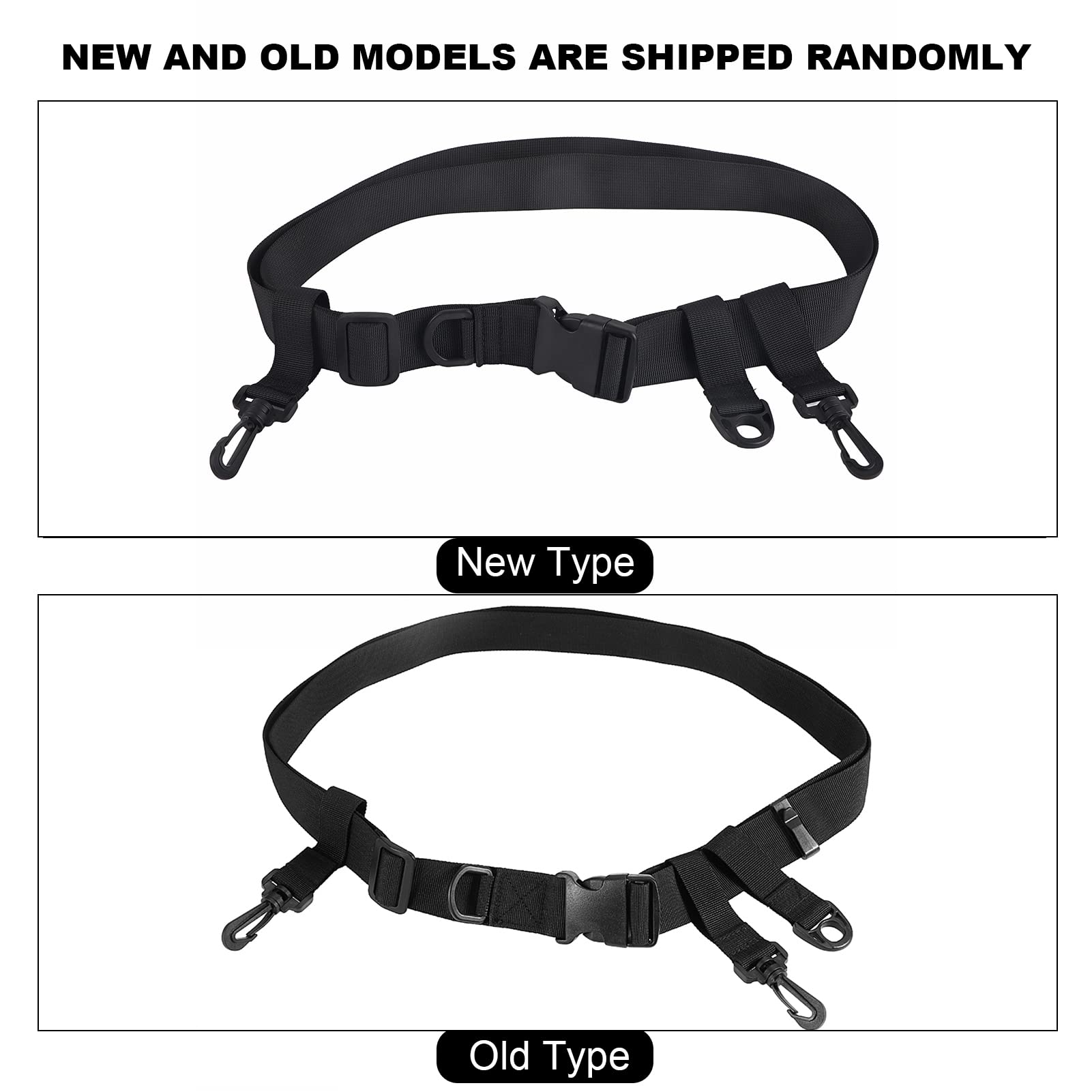**Multi-Functional Fishing Wader Belt - Adjustable Nylon Waist (31-58 Inches) with Hanging Hooks for Surf Casting, Kayak & Fly Fishing - Perfect for Outdoor Fishing Gear Accessories**    *(Use Case: Ideal for surf fishing, kayak angling, fly fishing, and wading in rivers or lakes.)*
