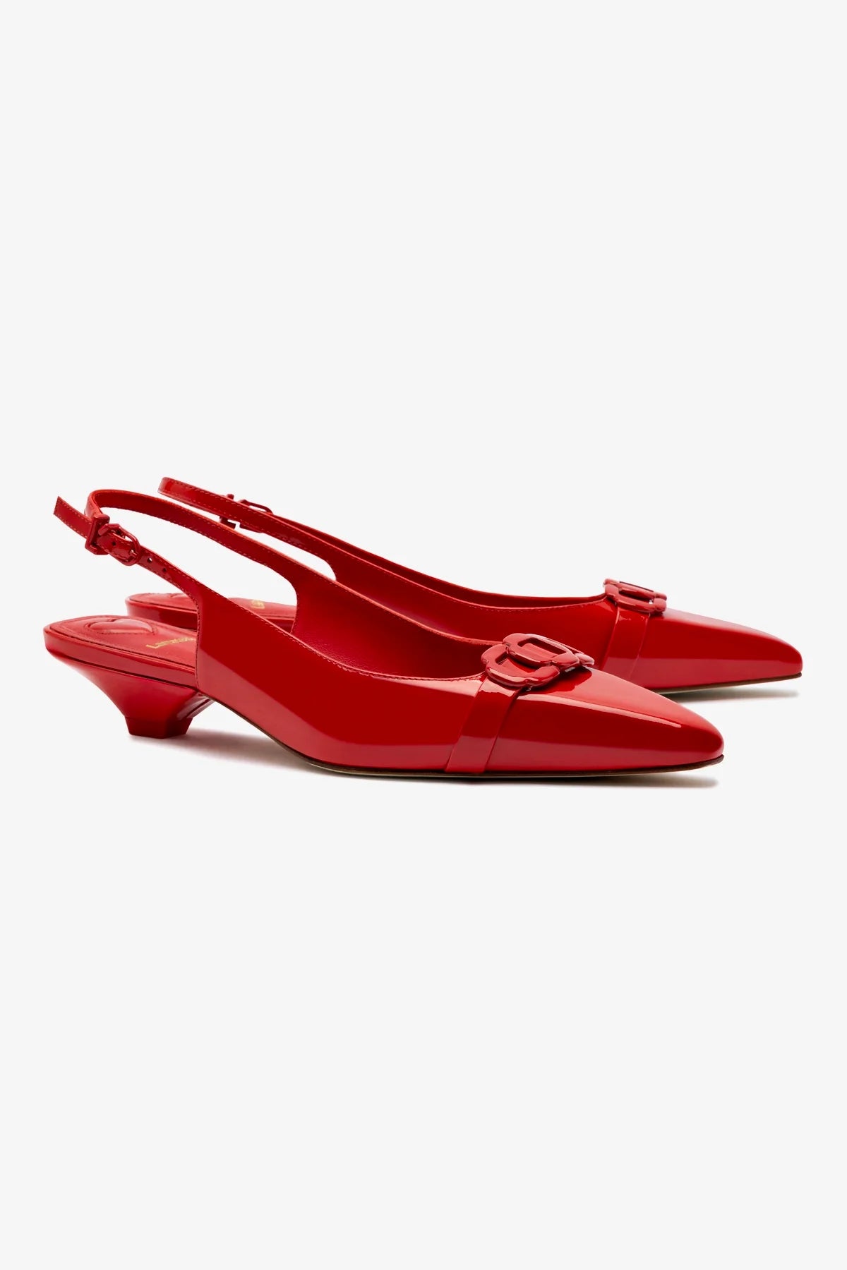 Franca Pump Women's Shoes - Scarlet Patent Leather High Heels for Work, Party & Evening Wear | Comfortable & Stylish Dress Pumps for Office, Wedding & Special Occasions