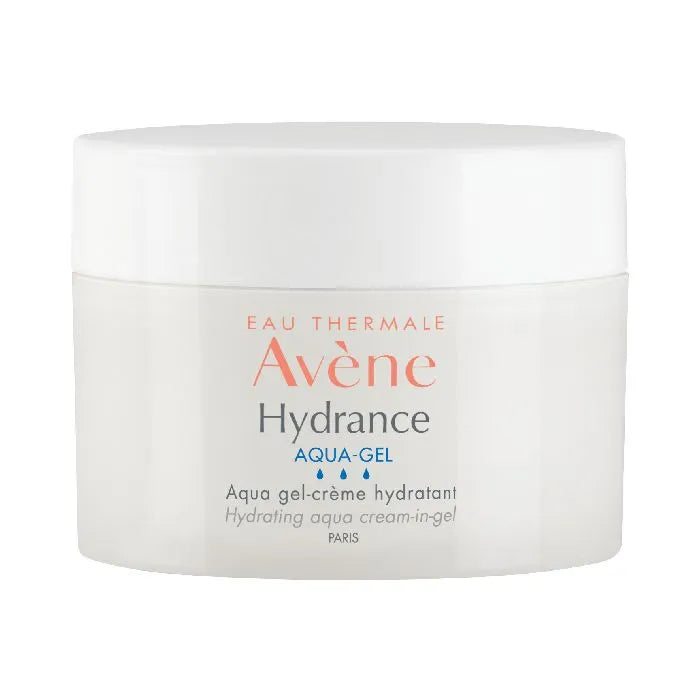 Avène Hydrance Aqua Gel Moisturizer for Dry & Dehydrated Skin - Hydrating Face Cream for Sensitive Skin, Lightweight Gel Formula - Perfect for Daily Skincare Routine & Travel
