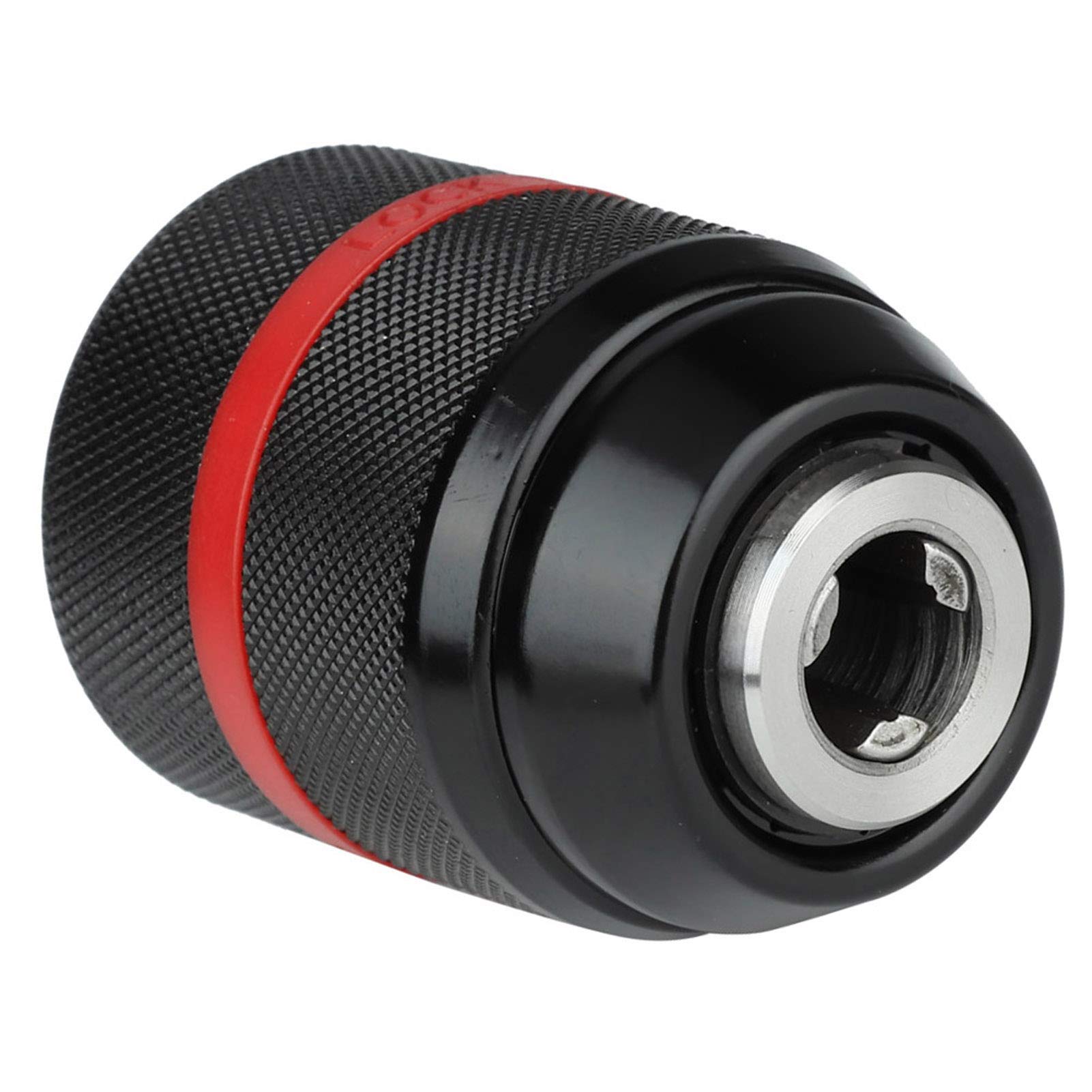 Professional 13mm Keyless Drill Chuck - Easy Install for 1/2-20UNF Thread, Quick Change & Labor-Saving Design for Drill Bits | Perfect for Woodworking, Metal Drilling & DIY Home Projects
