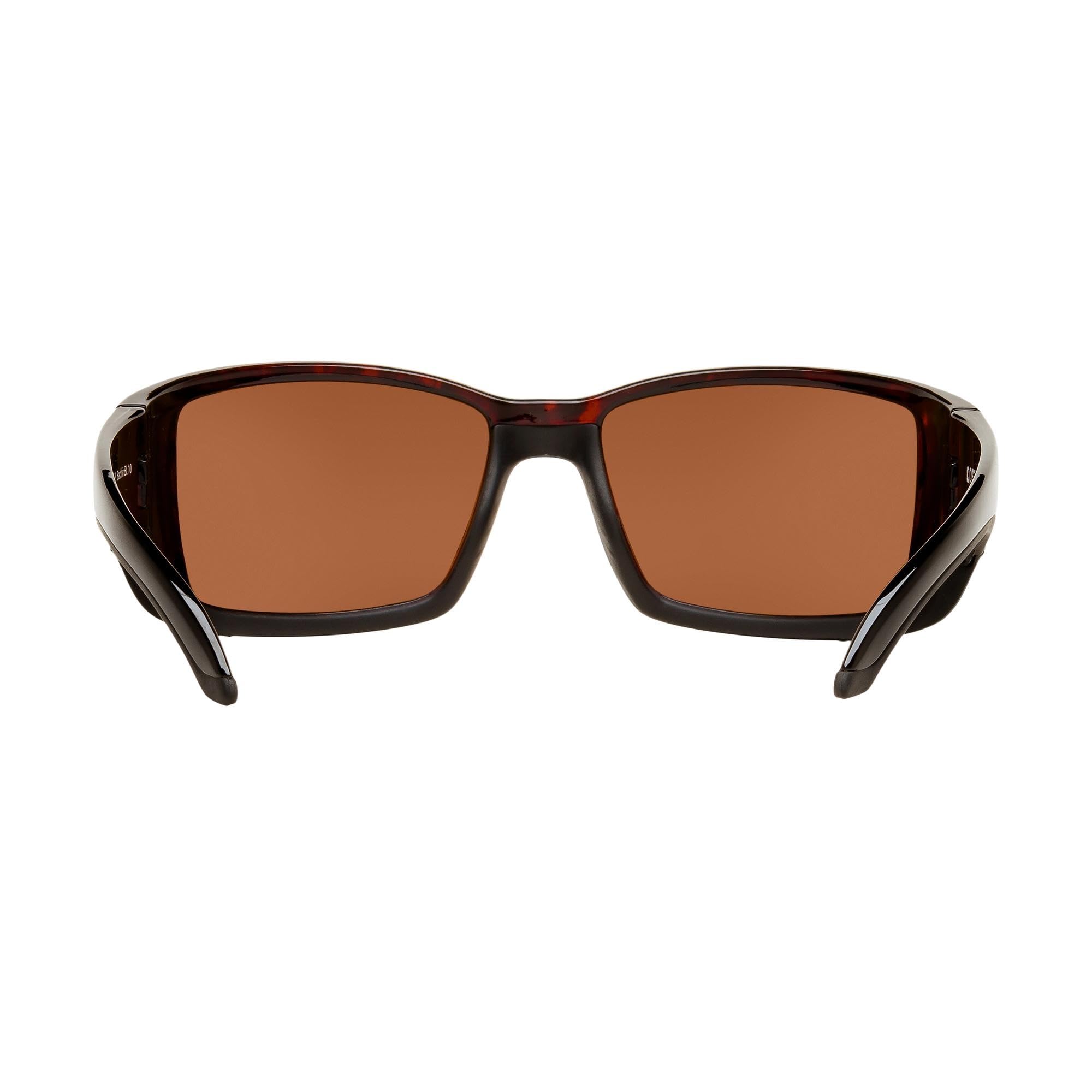 Costa Del Mar Men's Blackfin Polarized Round Sunglasses - UV Protection, Anti-Glare for Fishing, Driving & Outdoor Activities