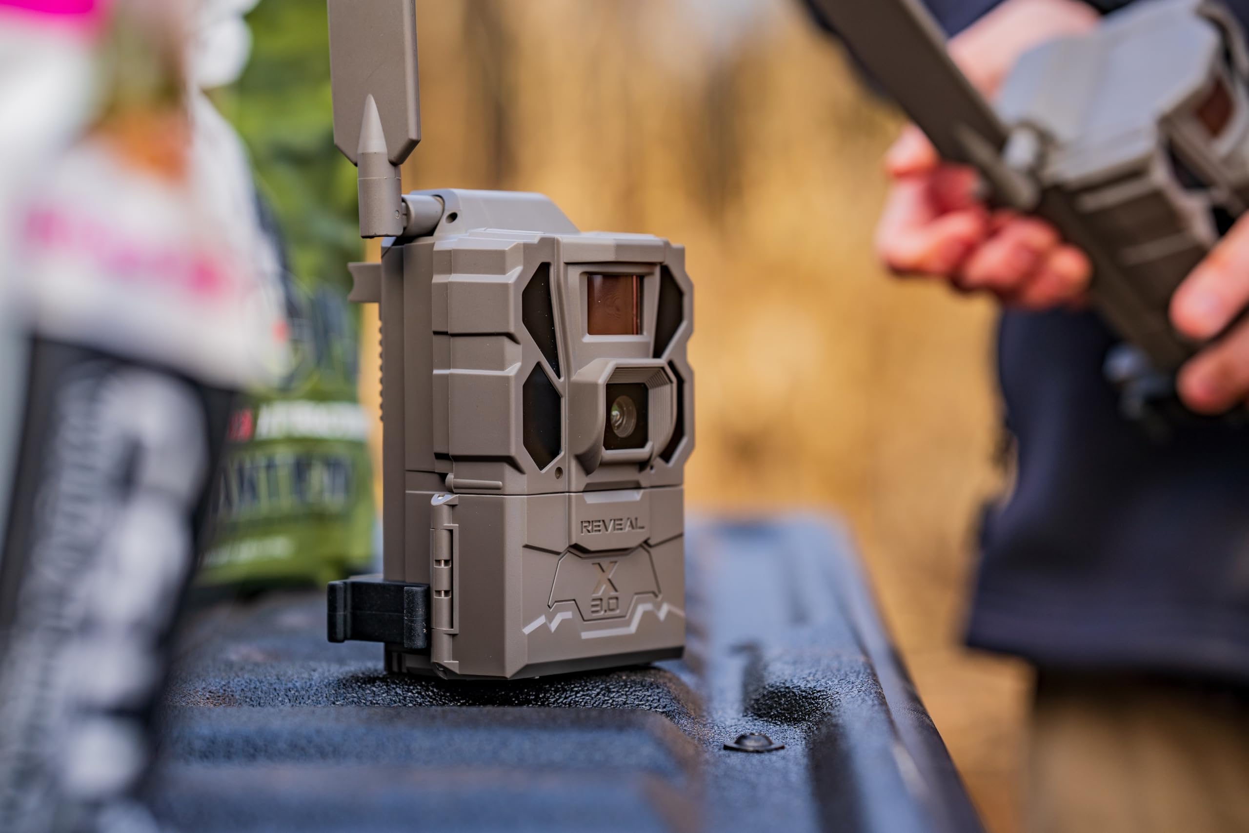 TACTACAM Reveal X Gen 3.0 Cellular Trail Camera - Multi Carrier Compatible, HD 1080P Photos & Videos, Built-in GPS, Long Battery Life, Low-Glow IR Flash, Fast Trigger Speed with Steel Straps (2 Pack) - Perfect for Wildlife Monitoring, Hunting, and Outdoor Security Surveillance