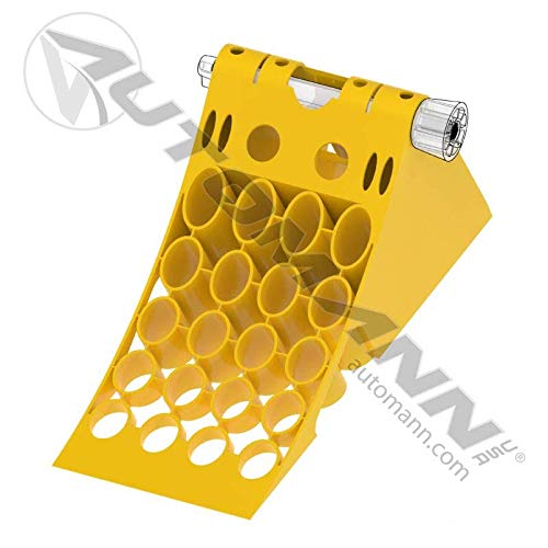 Heavy Duty Rubber Wheel Chocks for Trucks, Trailers & RVs - Non-Slip Vehicle Parking Safety Blocks for Secure Parking on Hills & Inclines - Perfect for Garage, Driveway & Outdoor Use