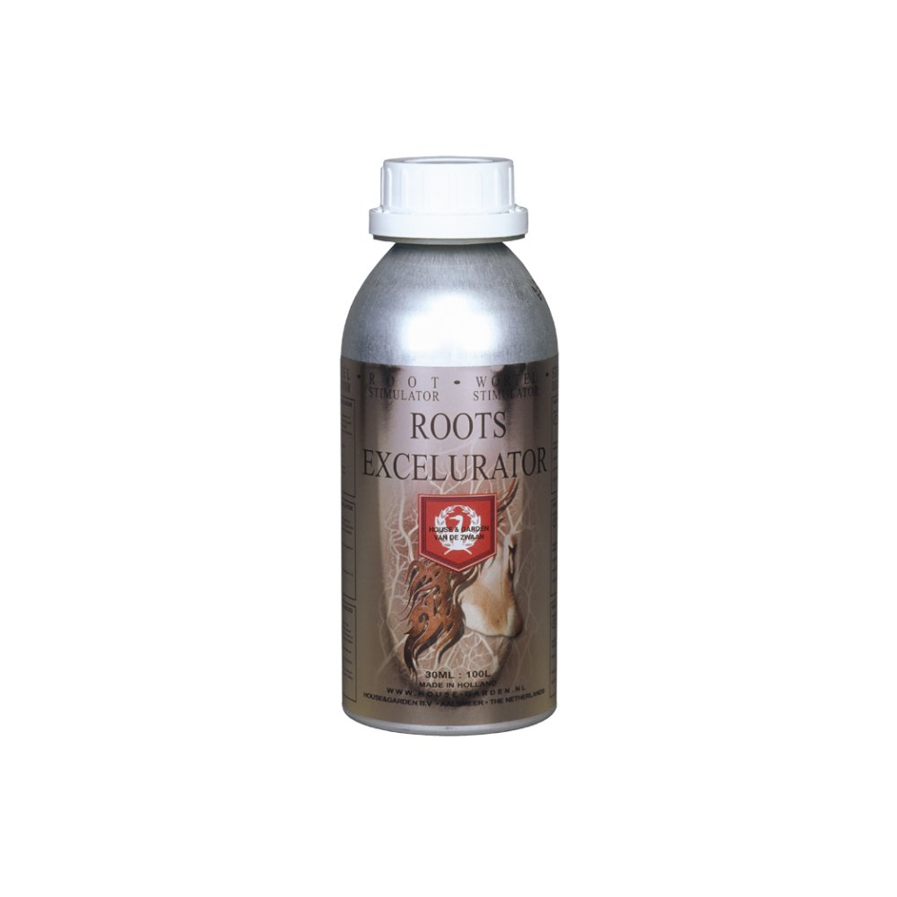 House and Garden Roots Excelurator Silver 250ml - Organic Root Stimulator for Plants | Fast Root Growth Enhancer | Ideal for Hydroponics, Soil Gardening & Transplanting