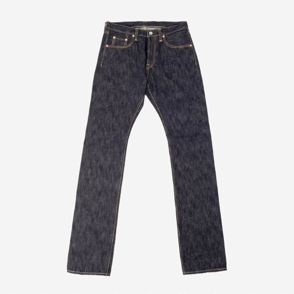 Iron Heart IH 555 SLB 16oz Selvedge Denim Super Slim Cut Jeans in Indigo - Premium Raw Denim for Men, Durable & Stylish for Everyday Wear and Urban Fashion