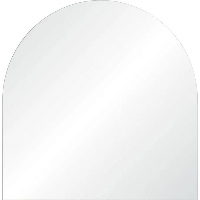 Beasley Mirror - Modern Wall Mirror with Rustic Wood Frame for Home Decor, Living Room, Bedroom & Entryway