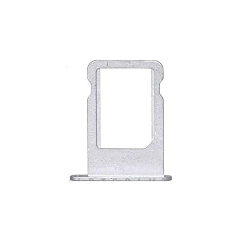 ePartSolution - 3 Pack iPhone 5S Silver SIM Card Tray Holder Replacement for Apple iPhone 5S - Durable Metal SIM Tray - Perfect for Repairing Damaged or Lost SIM Trays - USA Stock