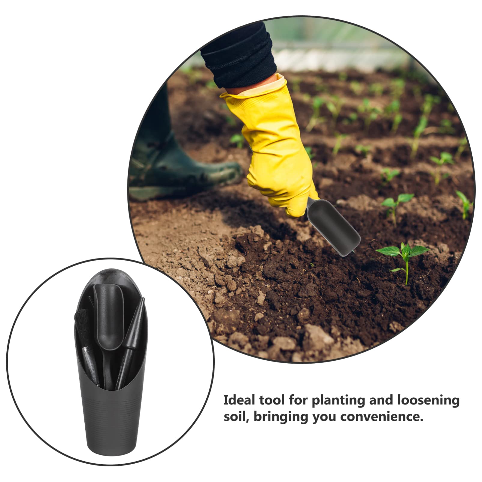 2 Sets Mini Garden Tool Kit for Succulents - Transplanting Tools with Seeder, Risers, Soil Spoons & Buckets - Perfect for Indoor/Outdoor Planting, Gardening Gifts & DIY Miniature Gardens