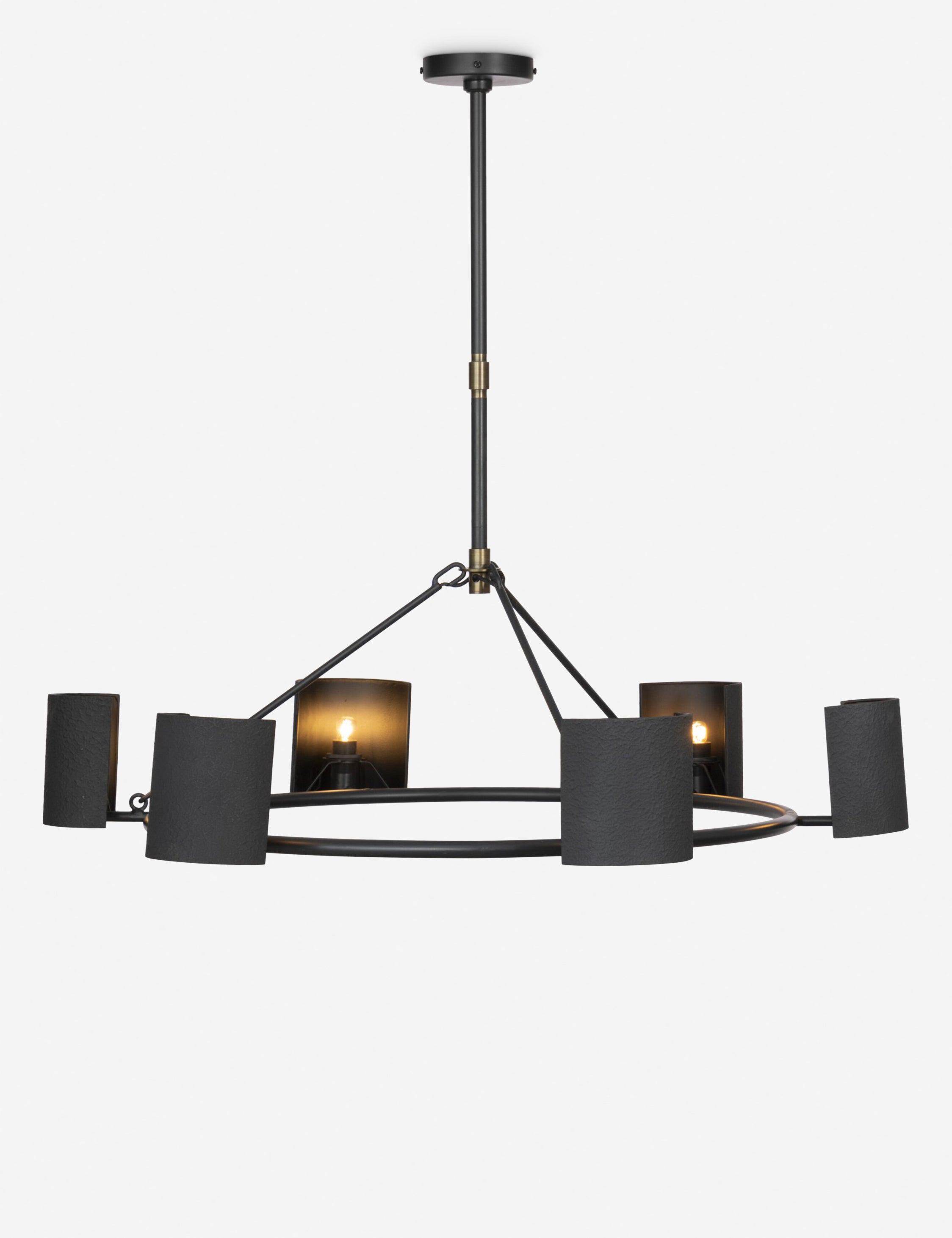Bossio Chandelier - Elegant Crystal Ceiling Light Fixture for Dining Room & Living Room Decor | Perfect for Home & Wedding Lighting