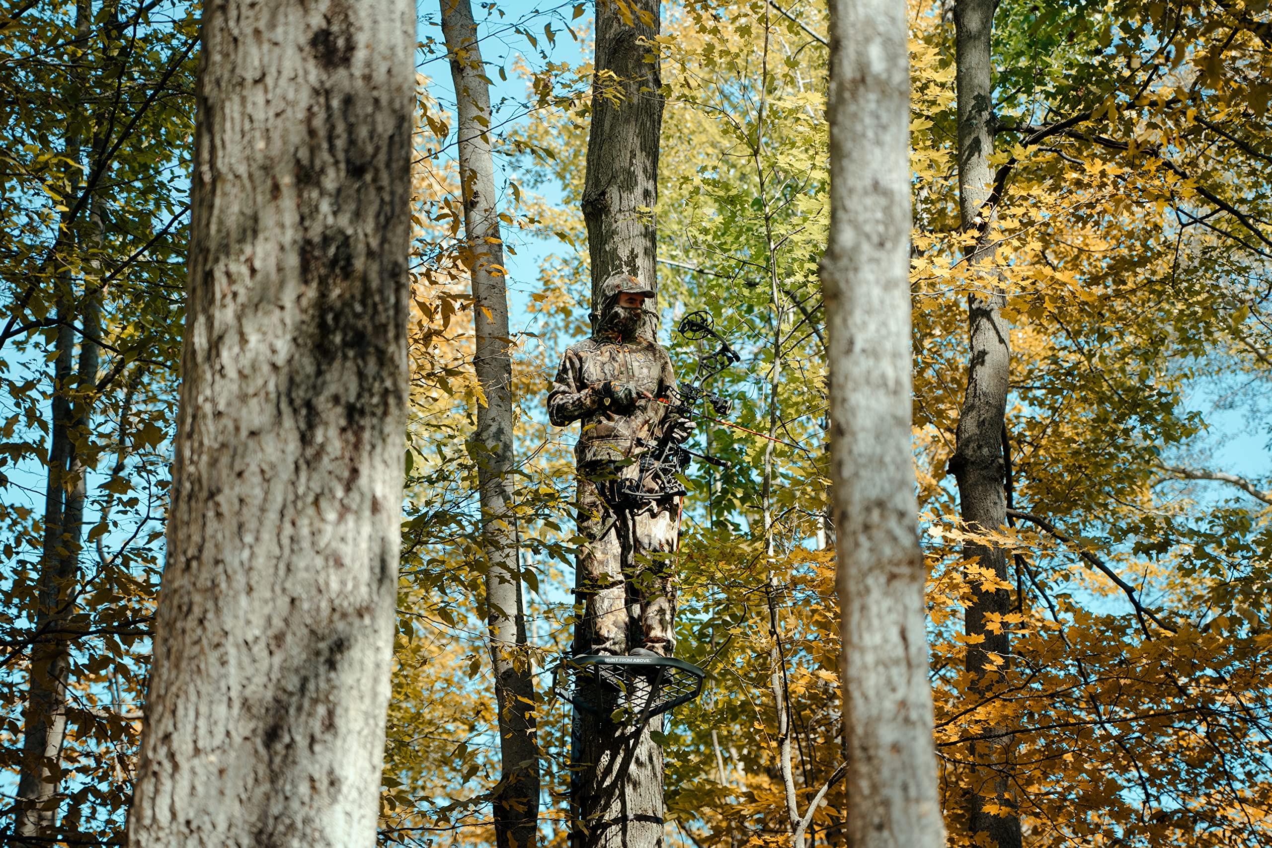 ScentLok Midweight Fleece Scent Control Hunting Pants for Men - Stealth Camo Design for Deer & Turkey Hunting | Warm & Odor-Eliminating Base Layer for Cold Weather Hunting Gear