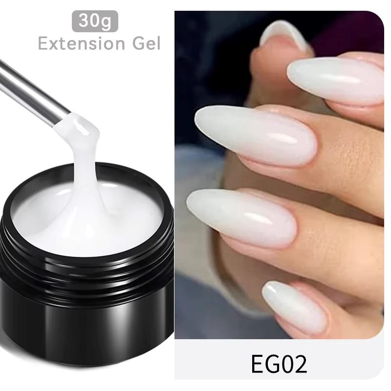 Born Pretty Extension Gel in a Jar - 30ml Nail Extension Gel for Strong & Natural-Looking Nails - Perfect for Salon, Home Manicures & DIY Nail Art