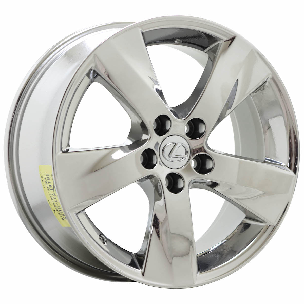 Lexus IS250 IS350 18x8 18x8.5 Bright Chrome Factory OEM Wheels 74241 74242 - Perfect for Luxury Car Upgrades & Performance Enhancement