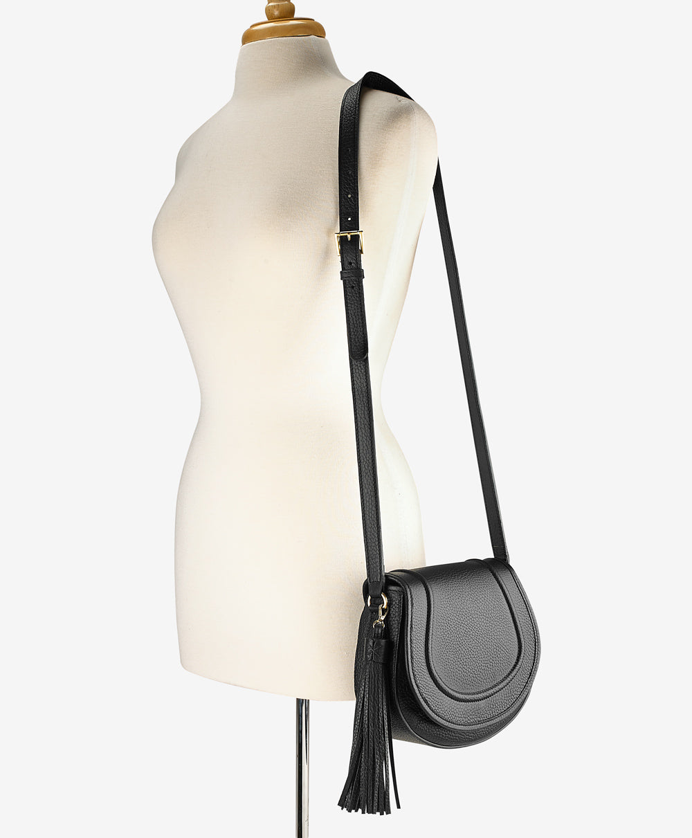 Jenni Saddle Bag for Women | Genuine Leather Crossbody Purse | Fashionable Shoulder Bag for Daily Use, Work, Travel & Date Night