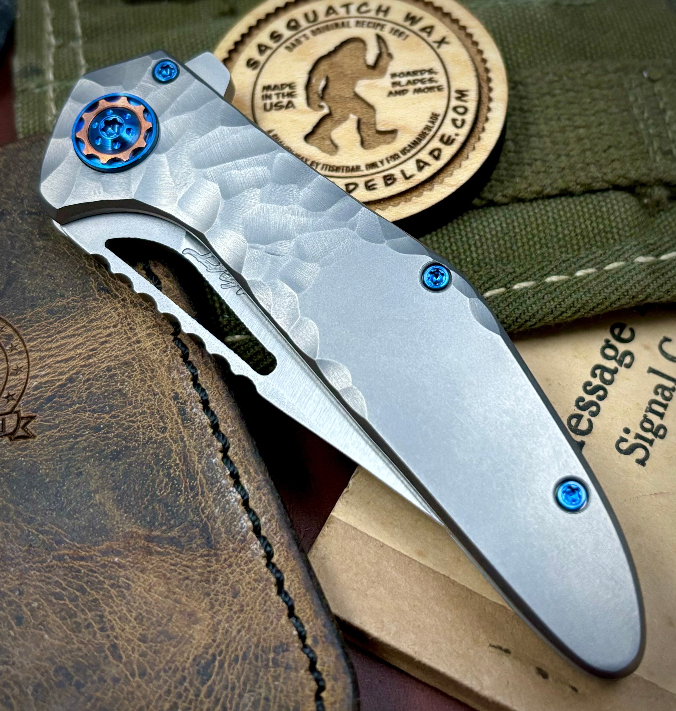 NK&T Custom Hydra Framelock Knife - 5/32
