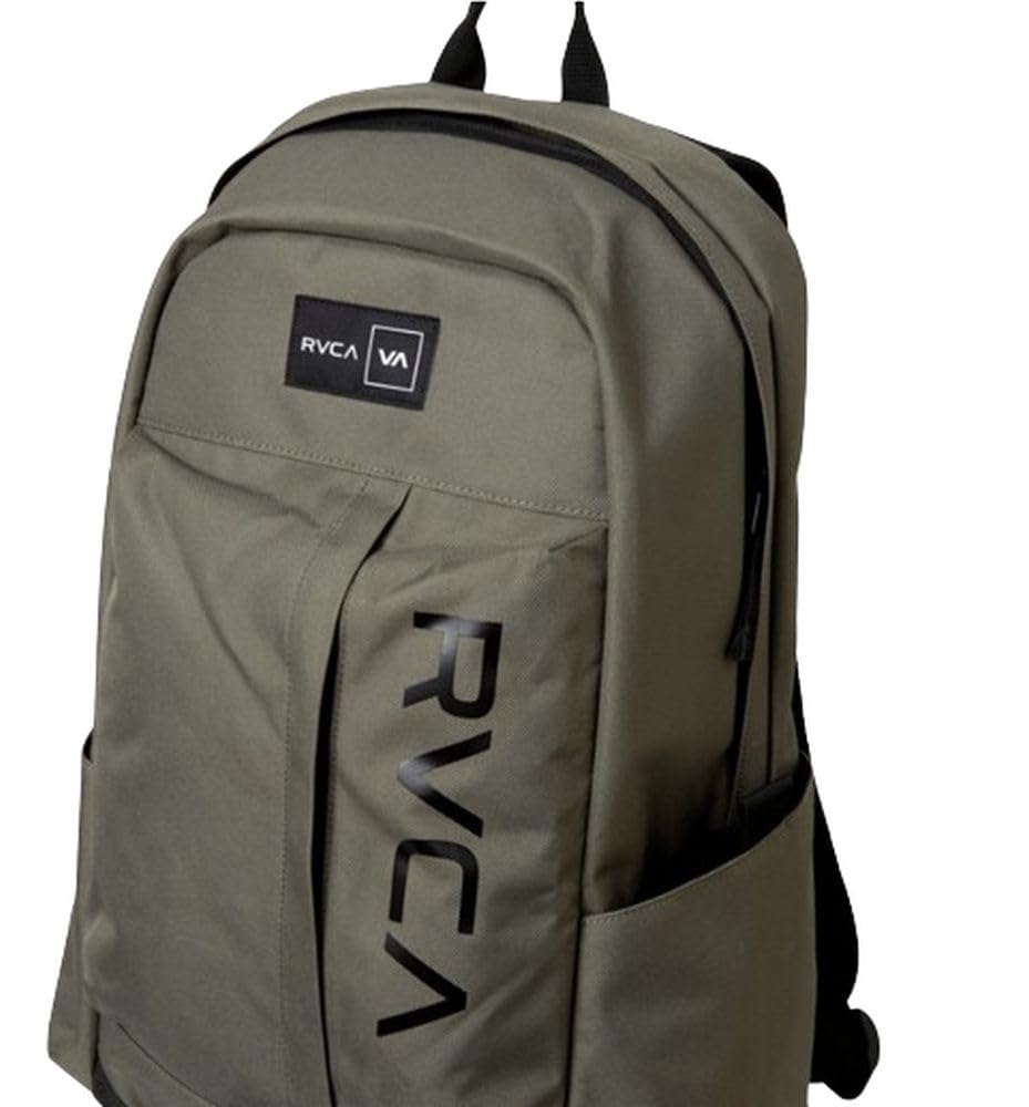 RVCA Men's Everyday Backpack - Durable EDC Backpack for Work, Travel & School | Dark Olive, One Size | Perfect for Commuting, Hiking & College Campus Use