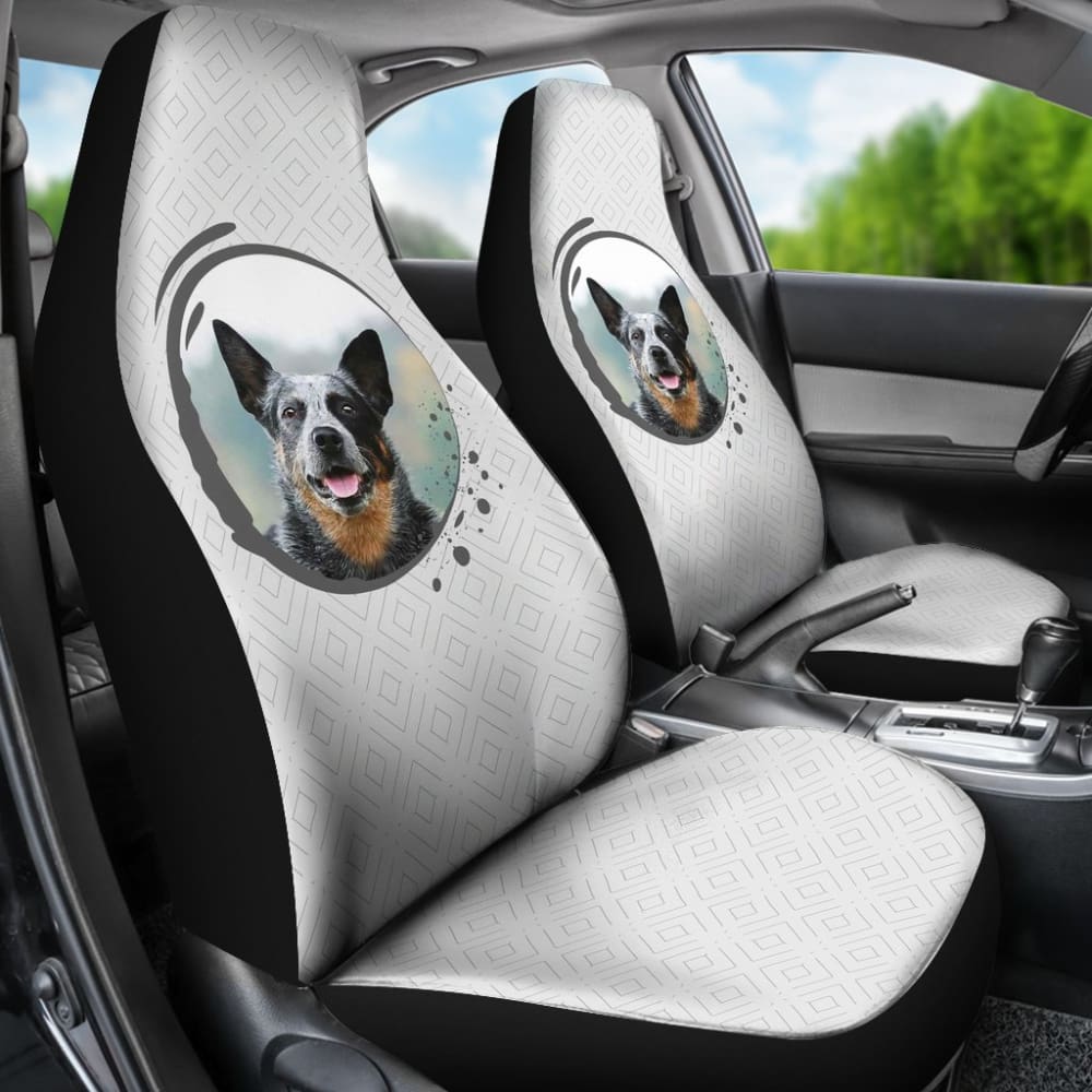 Premium Australian Cattle Dog Car Seat Covers - Durable Pet-Friendly Car Accessories Gift for Dog Lovers (Perfect for Road Trips & Daily Commutes)
