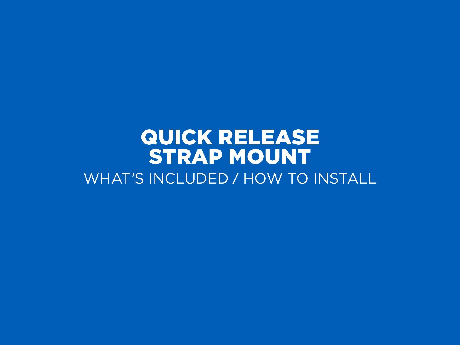 Quick Release Strap Mount for Golf Bags, Strollers & Prams - Secure Attachment for Travel & Outdoor Activities