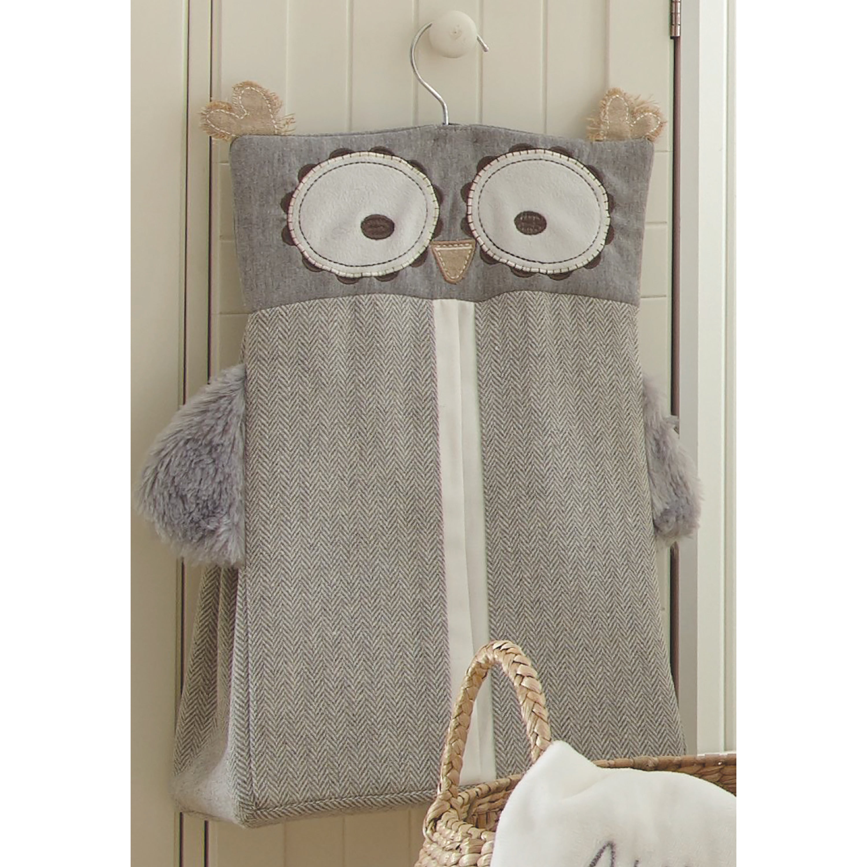 Night Owl 5-Piece Crib Bedding Set - Soft Baby Crib Sheets, Fitted Crib Skirt, and Cozy Nursery Bedding for Boys & Girls | Perfect for Newborns, Infants & Toddlers | Nursery Decor & Baby Shower Gift
