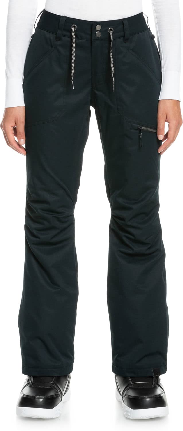 Roxy Women's Nadia Short Snow Pants with DryFlight Technology - Waterproof Insulated Ski Pants for Snowboarding & Winter Sports
