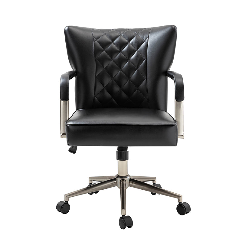 Egmont Waterproof 360 Degree Swivel Office Task Chair - Ergonomic Desk Chair for Home & Office Workspace, Gaming, and Study