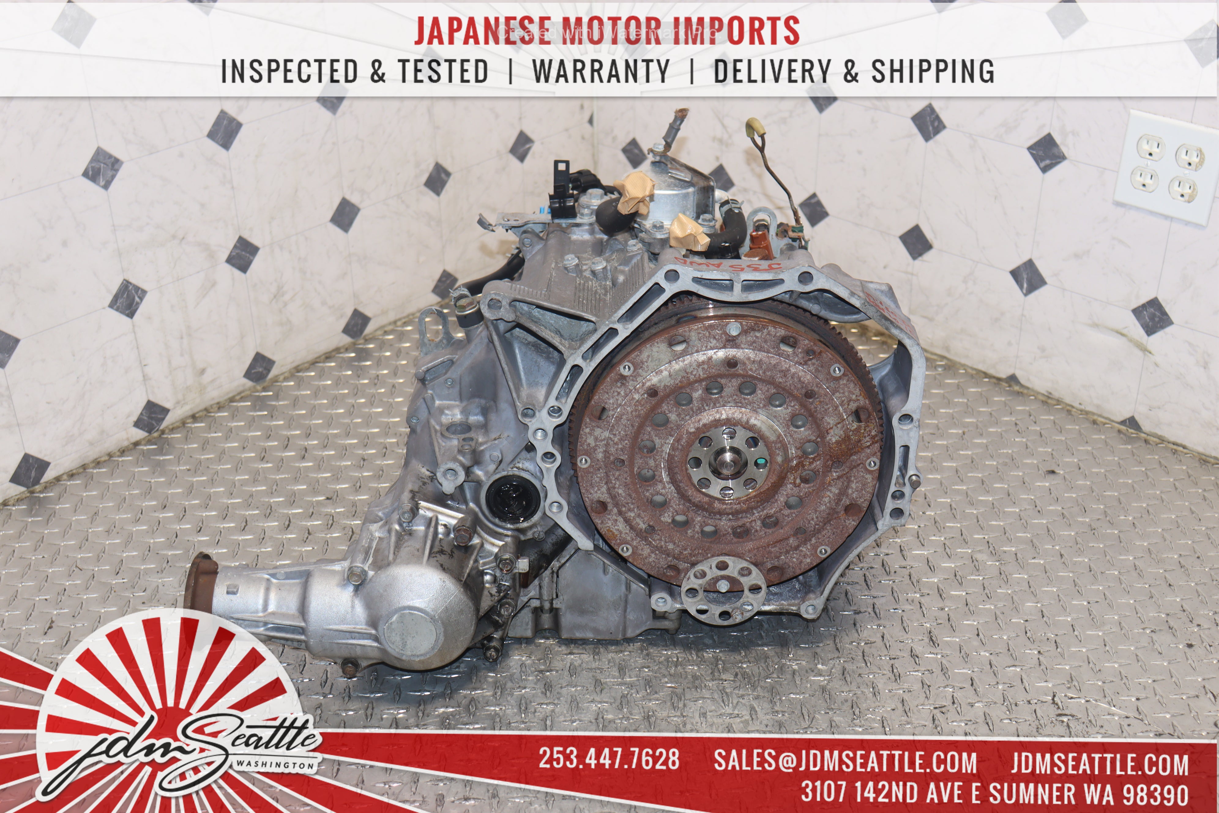 JDM J35A Automatic AWD Transmission for 2001-2002 Acura MDX & 2003-2005 Honda Pilot - Perfect for Off-Roading & Performance Upgrades