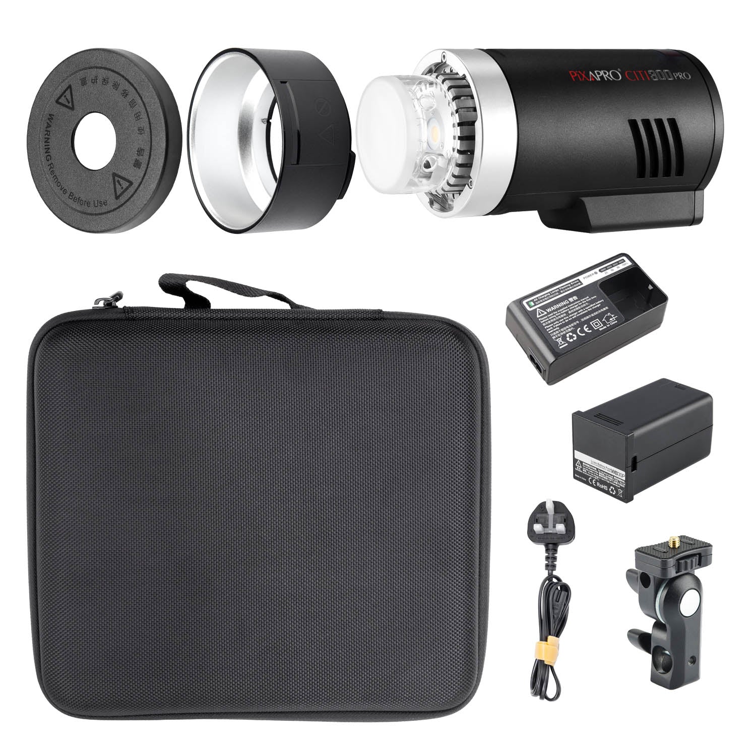 Godox AD300Pro CITI300Pro 300Ws Super Compact Monolight Strobe Flash - Professional Studio Lighting for Photography, Portraits & Product Shoots