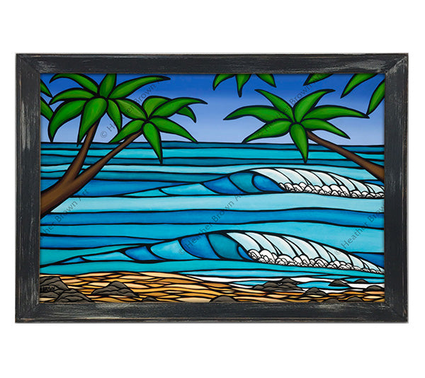 Heather Brown's Chun's Reef Limited Edition Giclee Print - Hawaiian Surf Art for Home & Office Decor