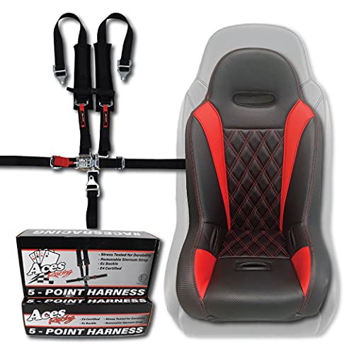 Red - 5 Point Harness