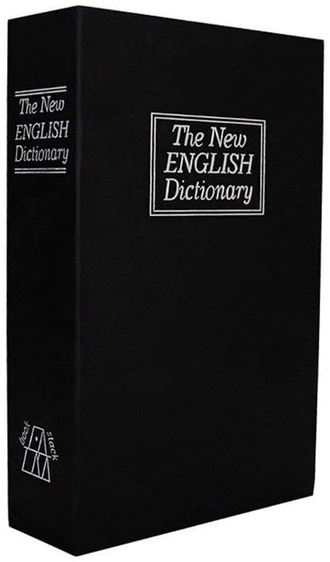 English Dictionary Shaped Piggy Bank - Practical Money Saving Box for Kids, Safe Cash & Coin Holder - Creative Birthday Gift for Girls & Boys - Perfect for Home Decor, Classroom Savings & Financial Education