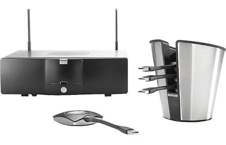 Barco ClickShare CSC-1 Wireless Presentation System - 802.11n WiFi Sharing Device with 300Mbps Speed for Conference Rooms & Business Meetings