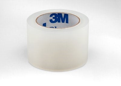 3M Blenderm 15251 Waterproof Medical Tape - 1 Inch x 5 Yards, Transparent Plastic Adhesive Bandage for Wound Care & First Aid - Ideal for Sports, Tattoos & Sensitive Skin