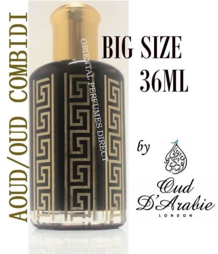 Premium Grade Cambodian Oud Attar Oil - Thick Smoky Aroma by Original OUD D'ARABIE (36ml) | Luxury Perfume Oil for Meditation, Spiritual Rituals & Special Occasions