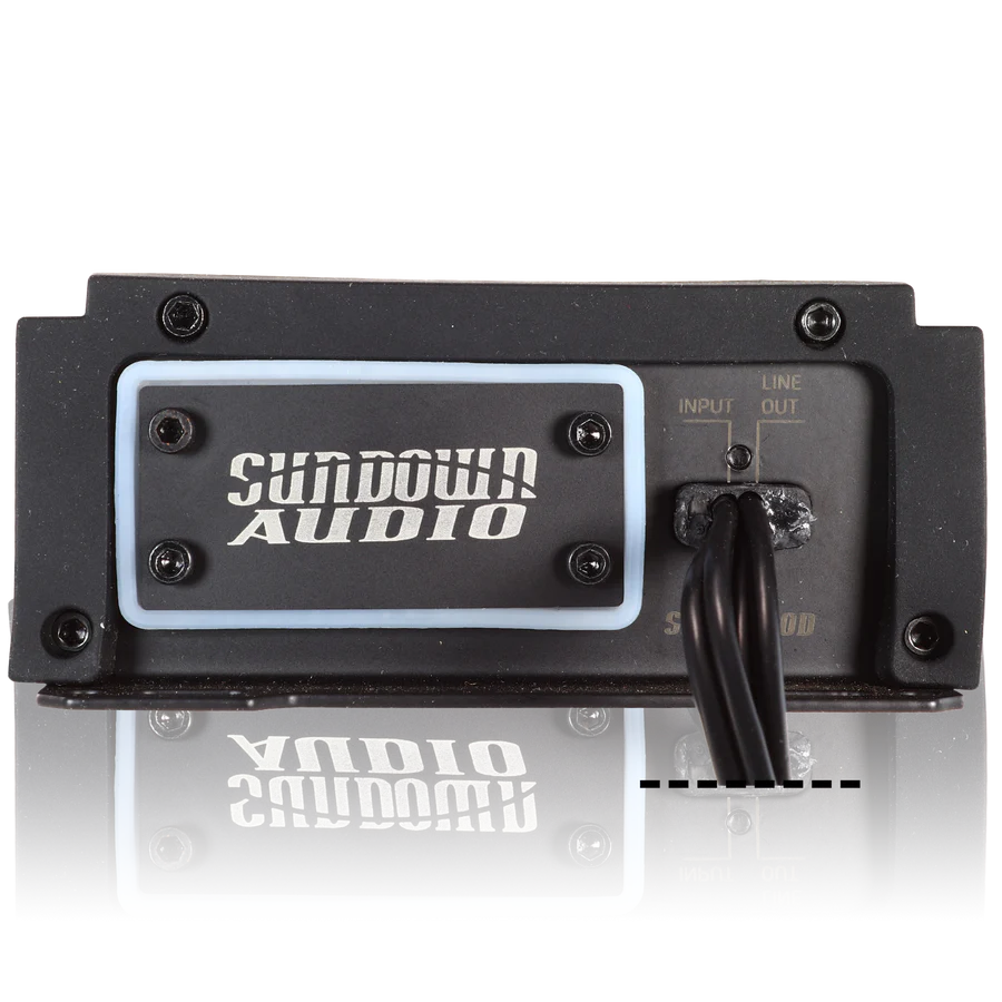 SUNDOWN AUDIO Powersports SAM 600D v.2 600W Mono Block Marine Micro Class D Amplifier - High Power Car Audio Amp for Boats, ATVs & Motorcycles