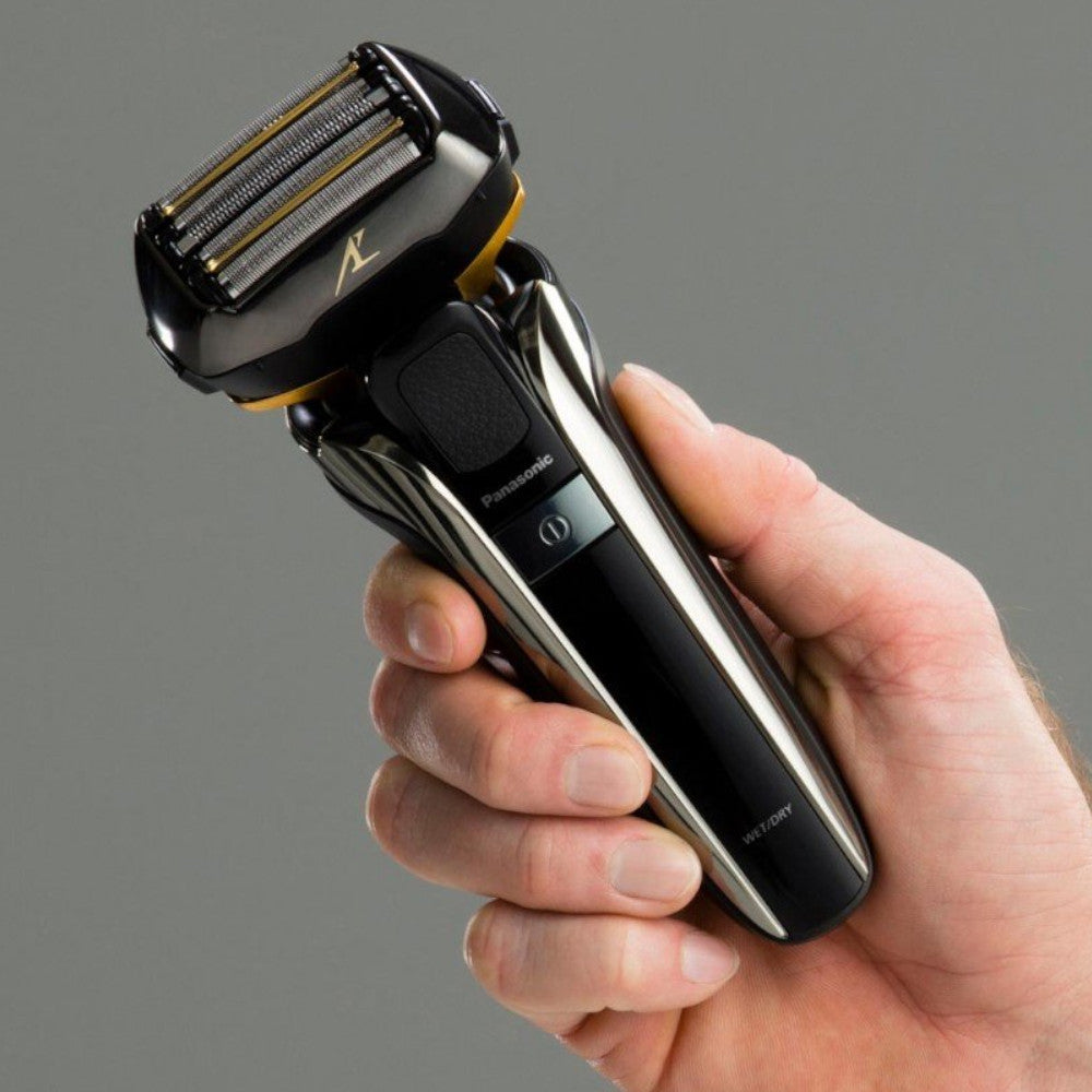 Refurbished PANASONIC ESLV6Q Wet Dry Electric Shaver with Smart Lock - Home Essentials Warranty - Perfect for Travel & Daily Shaving