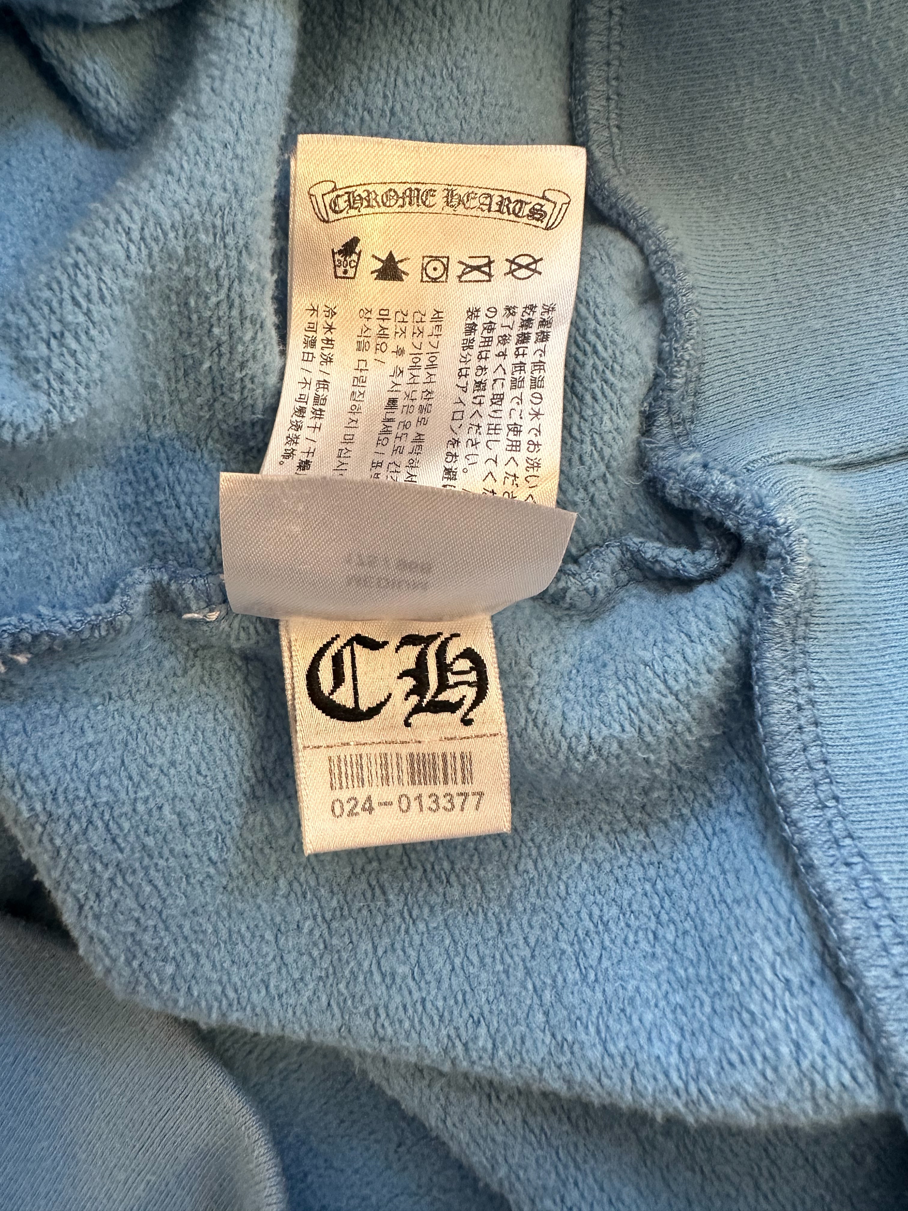 Chrome Hearts Blue Miami Exclusive Hoodie for Women - Stylish & Comfortable Streetwear for Casual Outings & Fashion Lovers